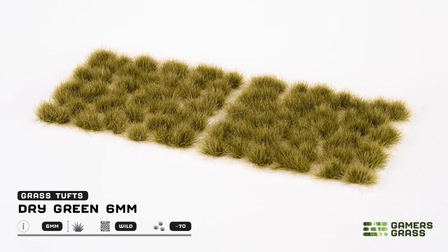 Gamers Grass Dry Green (6mm)