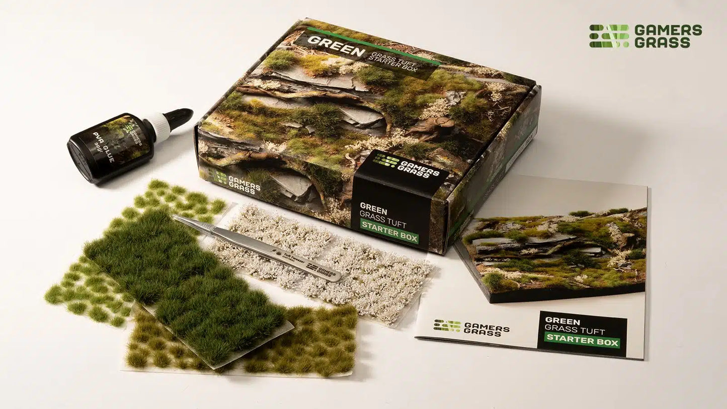 Gamers Grass Green Grass Tuft Start Box