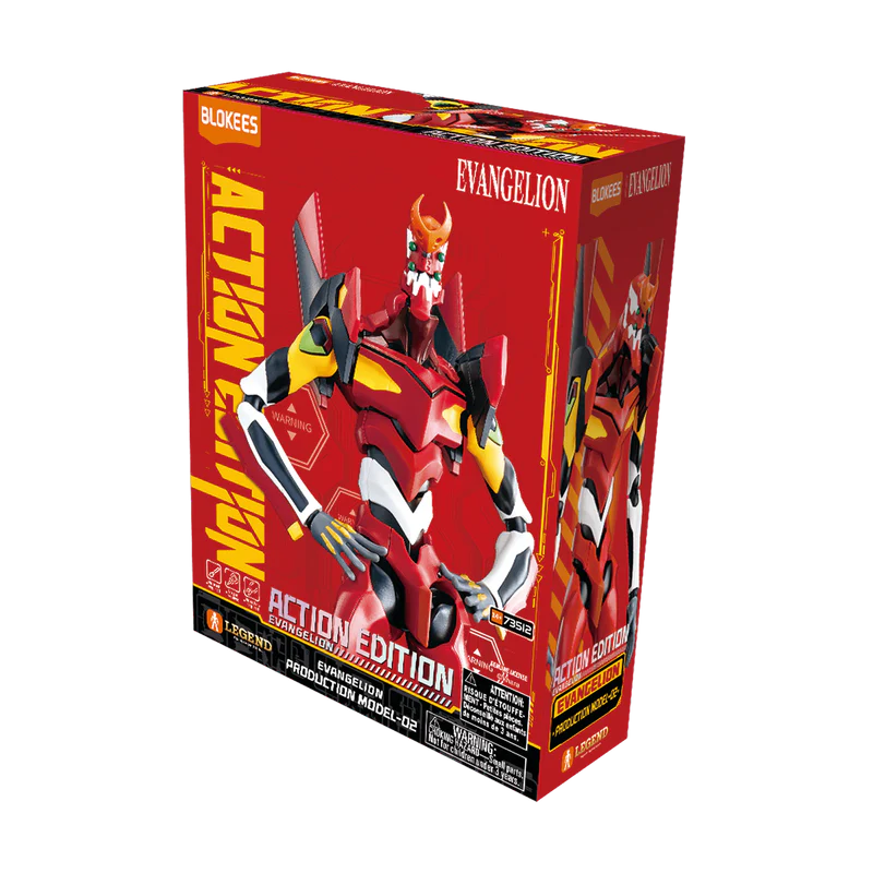 Blokees Evangelion Unit 02 Action Edition