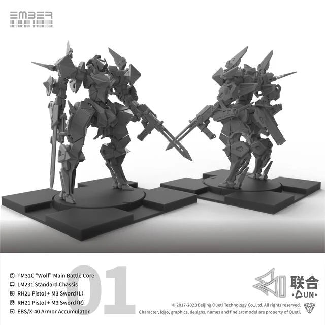 EMBER: Obsidian Protocol UN CORE Box