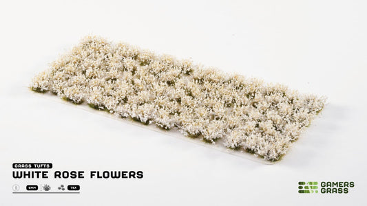 Gamers Grass White Rose Flowers
